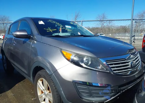 2013 Kia Sportage Lx из США, поврежденный, VIN KNDPBCA29D7400596